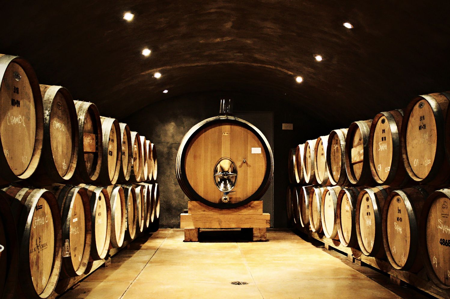 2017 Sonoma County Harvest Fair - Wine barrels